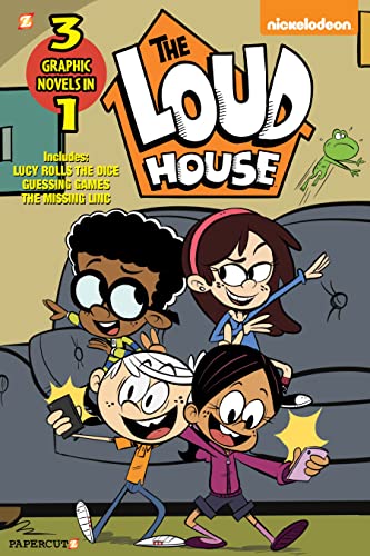 Beispielbild fr The Loud House 3-In-1 #5 : Includes "Lucy Rolls the Dice," "Guessing Games," and "the Missing Linc" zum Verkauf von Better World Books