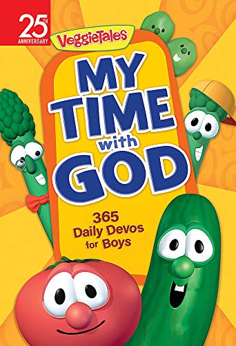 Stock image for My Time with God: 365 Daily Devos for Boys (VeggieTales) for sale by PlumCircle