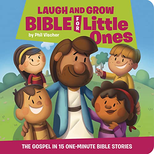 Beispielbild fr Laugh and Grow Bible for Little Ones: The Gospel in 15 One-Minute Bible Stories zum Verkauf von PlumCircle