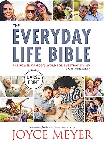 Stock image for The Everyday Life Bible Large Print: The Power of God's Word for Everyday Living for sale by Books Unplugged