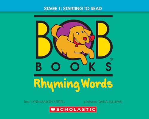 Beispielbild fr Bob Books - Rhyming Words Hardcover Bind-Up Phonics, Ages 4 and Up, Kindergarten (Stage 1: Starting to Read) zum Verkauf von Blackwell's