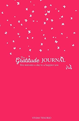 Stock image for The Gratitude Journal: Five Minutes a Day to a Happier You (Hot Pink on White) for sale by SecondSale