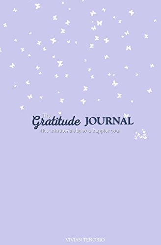 Beispielbild fr The Gratitude Journal: Five Minutes a Day to a Happier You (Baby Lavender) zum Verkauf von ThriftBooks-Dallas