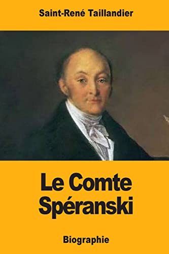 Stock image for Le Comte Spranski (French Edition) for sale by Lucky's Textbooks