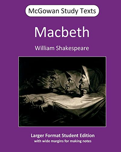 Stock image for Macbeth (McGowan Study Texts) for sale by Lucky's Textbooks