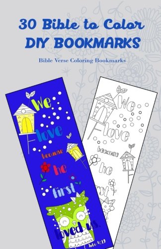 Stock image for 30 Bible to Color DIY Bookmarks: Bible Verse Coloring Bookmarks for sale by Revaluation Books