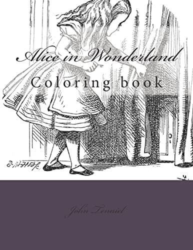 9781546489276: Alice in Wonderland: Coloring book