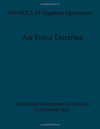 Beispielbild fr Air Force Doctrine Annex 3-34 Engineer Operations 30 December 2014 zum Verkauf von Revaluation Books