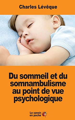 Imagen de archivo de Du sommeil et du somnambulisme au point de vue psychologique (French Edition) a la venta por Lucky's Textbooks