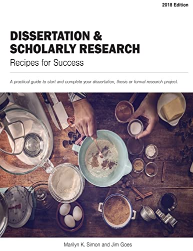 Stock image for Dissertation and Scholarly Research: Recipes for: 2018 Edition for sale by HPB-Red