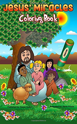 9781546869795: Jesus' Miracles Coloring Book: the Shoe box size
