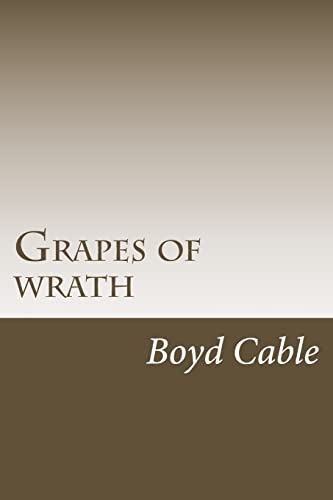 9781547003594: Grapes of wrath