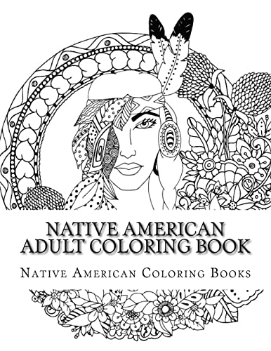Stock image for Native American Adult Coloring Book for sale by Save With Sam