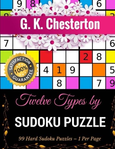 9781547063826: Twelve Types: Sudoku Puzzle (99 Hard Sudoku Puzzles - 1 Per Page)