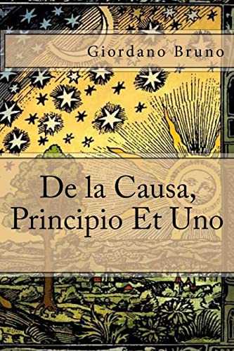 9781547069125: De la Causa, Principio Et Uno (Italian Edition)