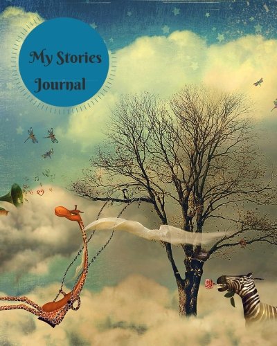 Stock image for My Stories Journal: Kids Writing Lined Journal Diary Notebook with Blank Drawing Boxes, For Children to Draw, Write and Doodle, Ruled Notepad Jotter, . Large 8x10 Paperback (Childrens Writing Book) for sale by ThriftBooks-Atlanta