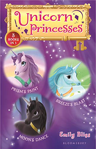 Imagen de archivo de Unicorn Princesses Bind-up Books 4-6: Prism's Paint, Breeze's Blast, and Moon's Dance a la venta por Gulf Coast Books