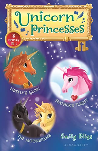 Imagen de archivo de Unicorn Princesses Bind-up Books 7-9: Firefly's Glow, Feather's Flight, and the Moonbeams a la venta por ZBK Books