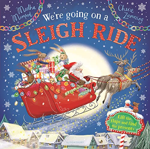 Beispielbild fr We're Going on a Sleigh Ride: A Lift-the-Flap Adventure (The Bunny Adventures) zum Verkauf von SecondSale