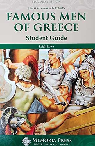Beispielbild fr Famous Men Of Greece (Student Guide) (second edition) zum Verkauf von BooksRun
