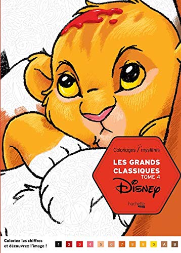  Coloriages mystères Disney - Les Grands classiques