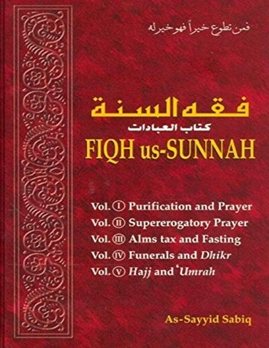 9781548026998: Fiqh us Sunnah 5 Vol Together
