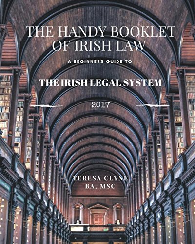 9781548110871: The Irish Legal System for Beginners: The Handy Introductory Booklet of Irish Law: Volume 1 (The Handy Booklet of Irish Law)