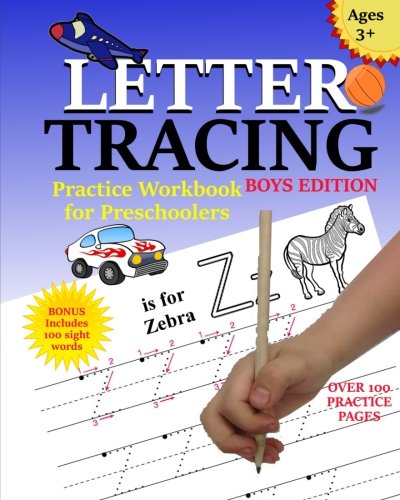 Stock image for Letter Tracing For Boys: Letter Tracing Practice Book For Preschoolers Ages 3-5, Alphabet Writing Practice Workbook for sale by Revaluation Books