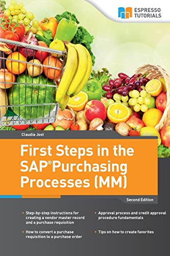 Stock image for First Steps in the SAP Purchasing Processes (MM)