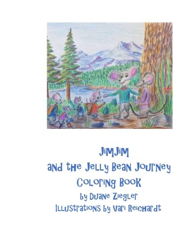 Imagen de archivo de JimJim and the Jelly Bean Journey Coloring Book a la venta por ThriftBooks-Dallas