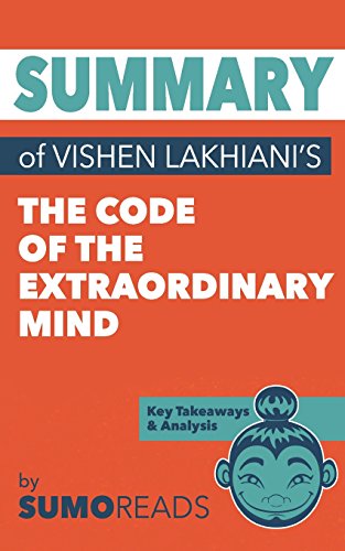 Imagen de archivo de Summary of Vishen Lakhiani's The Code of the Extraordinary Mind: Key Takeaways & Analysis [Soft Cover ] a la venta por booksXpress