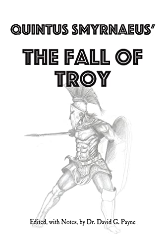 Beispielbild fr Quintus Smyrnaeus' Fall of Troy zum Verkauf von Save With Sam