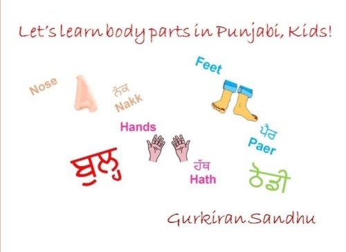 9781548689957: Let's learn body parts in Punjabi, Kids!