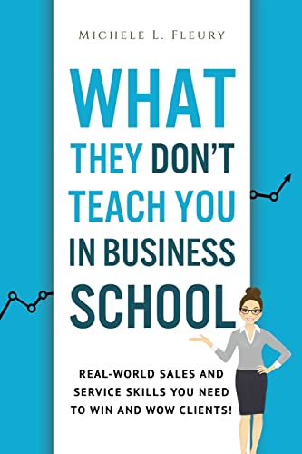 Beispielbild fr What They Don't Teach You In Business School: Real-World Sales And Service Skills You Need To Win And Wow Clients! zum Verkauf von SecondSale