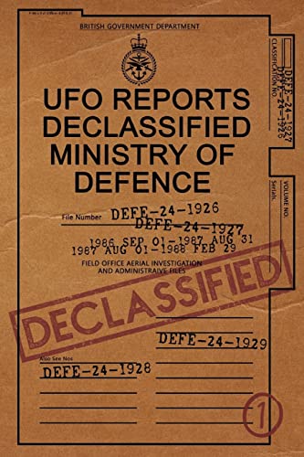 Stock image for UFO Reports Declassified - Ministry Of Defence Vol 1: The only Ministry of Defence UFO Reports books in print. This book contains a range of genuine . in Rendlesham Forest and much more. for sale by WorldofBooks