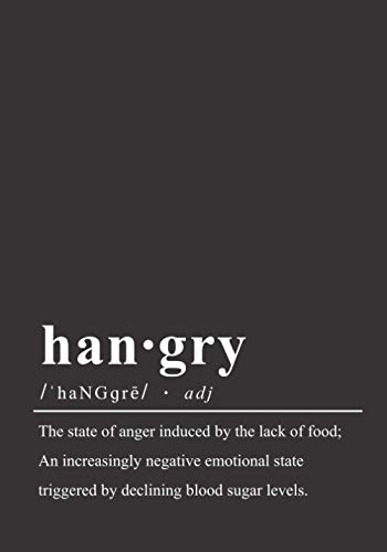 Stock image for The Hangry Dictionary Definition Create Your Own Cookbook: A Blank Recipe Journal for sale by Reliant Bookstore