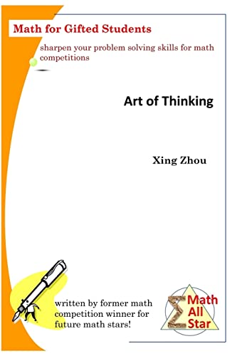 9781548989729: Art of Thinking: Math for Gifted Students (Math All Star)