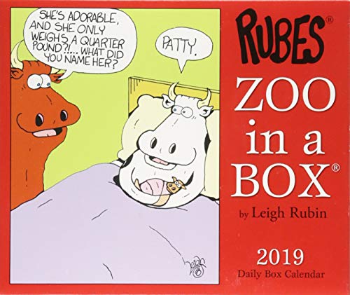 Stock image for Zoo in a Box 2019 Calendar for sale by Mahler Books