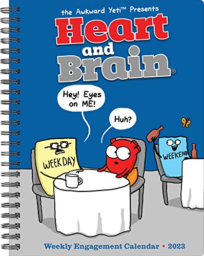 Stock image for Heart Brain by the Awkward Yeti 2023 Engagement Calendar for sale by Big Bill's Books