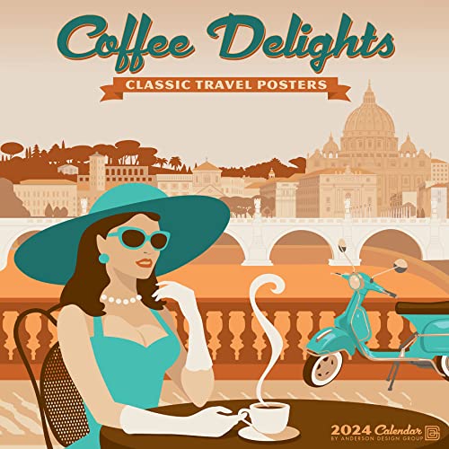 Stock image for Coffee Delights 2024 12 X 12 Wall Calendar for sale by Grand Eagle Retail