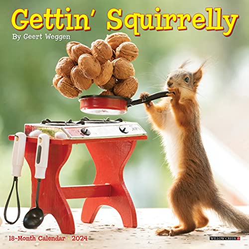 Gettin' Squirrelly 2024 Calendar