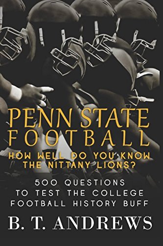 Imagen de archivo de Penn State Football: How Well Do You Know the Nittany Lions? a la venta por SecondSale