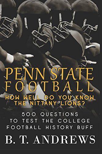 Stock image for Penn State Football: How Well Do You Know the Nittany Lions? for sale by SecondSale