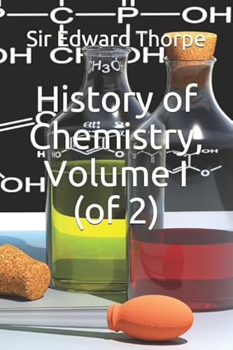 Stock image for History of Chemistry, Volume I (of 2) for sale by Revaluation Books