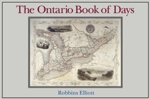 Imagen de archivo de The Ontario Book of Days a la venta por Ken Jackson