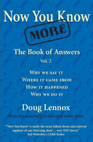 Now You Know More: The Book of Answers, Vol. 2