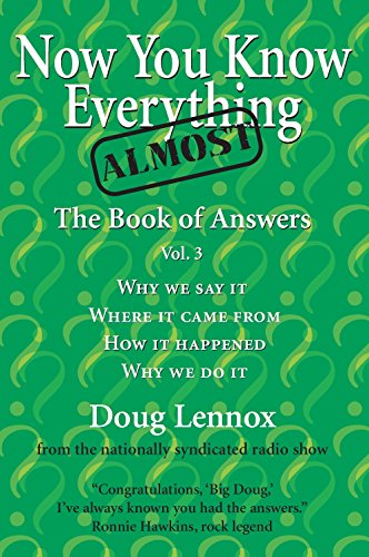 Stock image for Now You Know Almost Everything: The Book of Answers, Vol. 3 for sale by ThriftBooks-Atlanta