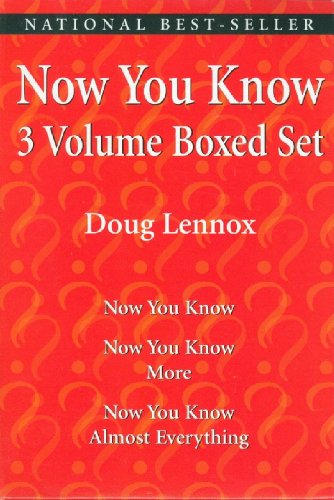 9781550026009: Now You Know/ Now You Know More/ Now You Know Almost Everything [Boxed Set]