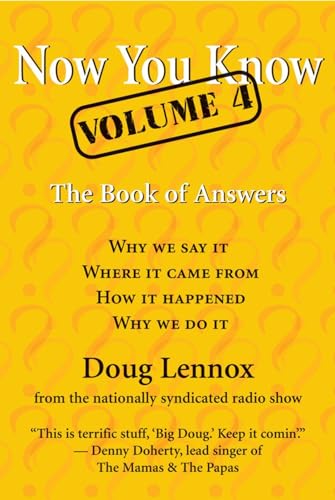 Beispielbild fr Now You Know, Volume 4: The Book of Answers zum Verkauf von medimops