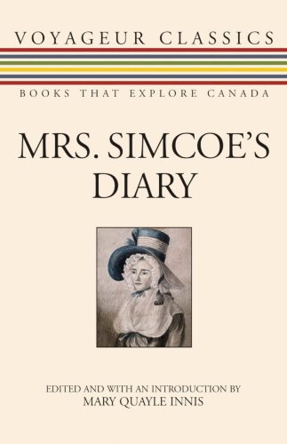 Imagen de archivo de Mrs. Simcoe's Diary a la venta por TextbookRush